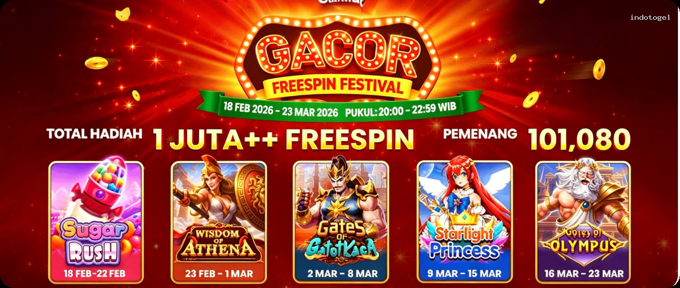 Login indotogel Sekarang Bonus Melimpah